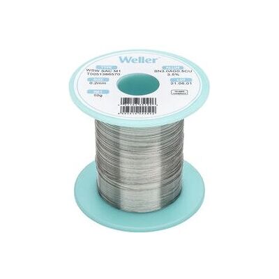Weller WSW SAC M1 - Solder wire - 0.2mm - 10g Weller WSW SAC M1 - Solder wire - 0.2mm - 10g