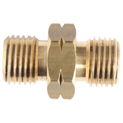 Campingaz Messing Schlauchverbidung - 1/4" - Wasserhahn Anschluss Campingaz Messing Schlauchverbidung - 1/4" - Wasserhahn Anschluss