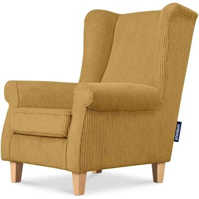 KONSIMO Miles Gelb Ohrensessel - Sconto KONSIMO Miles Gelb Ohrensessel - Sconto
