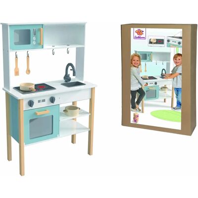 Cocina de Juego Eichhorn - Madera de pino, Luces, Accesorios - Cocina para niños Cocina de Juego Eichhorn - Madera de pino, Luces, Accesorios - Cocina para niños