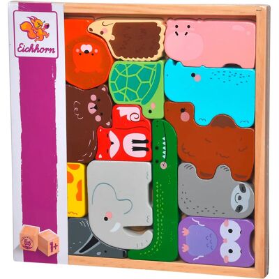 Eichhorn Holztiere Puzzle-Set Eichhorn Holztiere Puzzle-Set