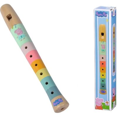 Eichhorn Peppa Pig Flauta de Madera 20cm - Juguete Musical Eichhorn Peppa Pig Flauta de Madera 20cm - Juguete Musical
