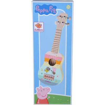 Eichhorn Peppa Pig Wooden Ukulele 43cm - Music Toy Eichhorn Peppa Pig Wooden Ukulele 43cm - Music Toy