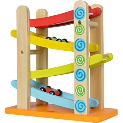 Eichhorn 100002220 Wooden Racing Track - Play Vehicle & Track Eichhorn 100002220 Wooden Racing Track - Play Vehicle & Track
