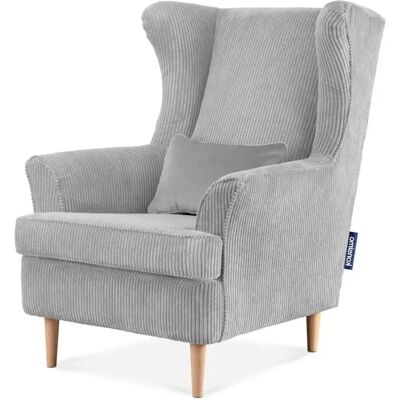 KONSIMO Stralis Grau Ohrensessel - Sessel KONSIMO Stralis Grau Ohrensessel - Sessel