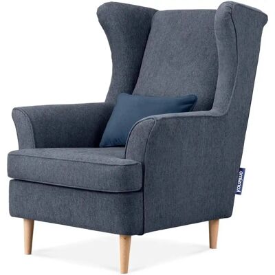 KONSIMO Stralis Blau Ohrensessel - Sconto KONSIMO Stralis Blau Ohrensessel - Sconto