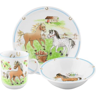 Seltmann Weiden Gyerek étkészlet - Színes paci porcelán Seltmann Weiden Gyerek étkészlet - Színes paci porcelán