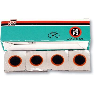 REMA TIPTOP Cykelband Reparationstæpper - 14mm - 100 Stykker REMA TIPTOP Cykelband Reparationstæpper - 14mm - 100 Stykker