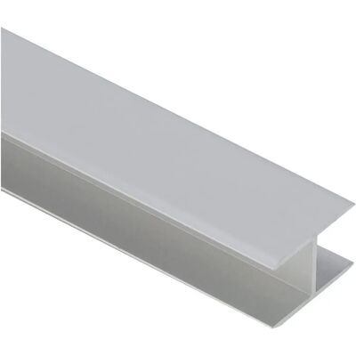 Alberts H-Profil, Silber, Aluminium, klemmbar, 1-2m - Profil Alberts H-Profil, Silber, Aluminium, klemmbar, 1-2m - Profil