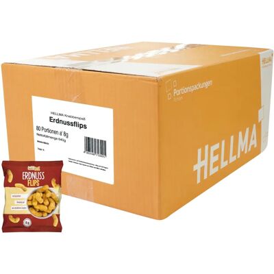 HELLMA Erdnuss Snack - 80x 8g - Snack HELLMA Erdnuss Snack - 80x 8g - Snack
