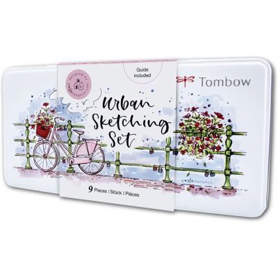 Sada na kreslení Tombow - 9 kusů - Vícebarevná - Sada na kreslení Sada na kreslení Tombow - 9 kusů - Vícebarevná - Sada na kreslení