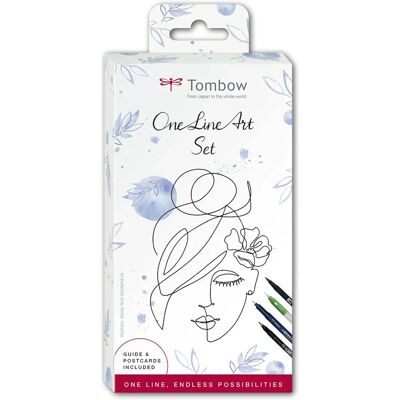 Tombow One Line Art Set - 9-teilig Kunstset für Zeichnen & Malen Tombow One Line Art Set - 9-teilig Kunstset für Zeichnen & Malen