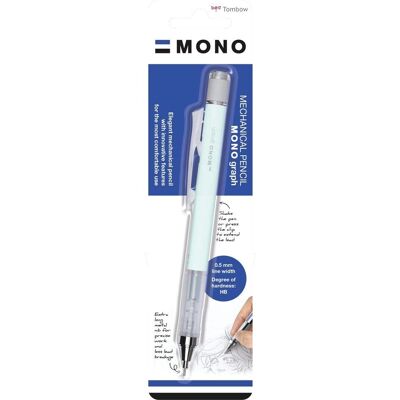 Tombow Mono Graph 0,5mm Mintgrön Mekanisk Penna - Penna Tombow Mono Graph 0,5mm Mintgrön Mekanisk Penna - Penna