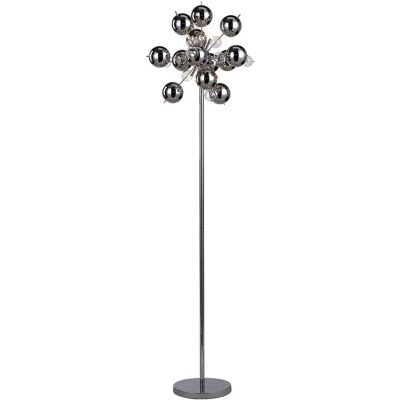 Naeve Chrom Eksplozja Lampa podłogowa - G9, 169cm Naeve Chrom Eksplozja Lampa podłogowa - G9, 169cm
