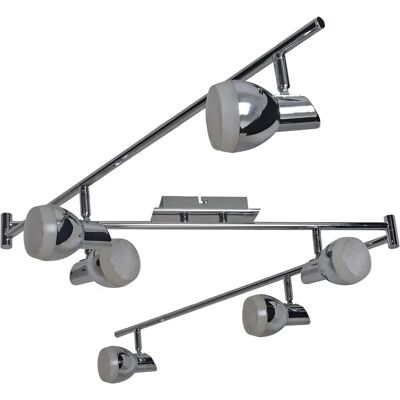 Näve Lighting Chromey Ceiling Spotlight - 6xLED 3000K Näve Lighting Chromey Ceiling Spotlight - 6xLED 3000K