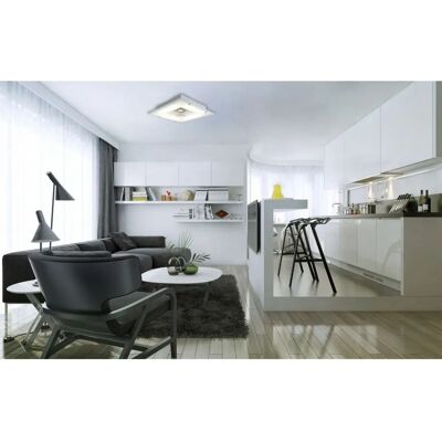 Näve Lighting - Bangkok LED Flush - White - Ceiling Light Näve Lighting - Bangkok LED Flush - White - Ceiling Light