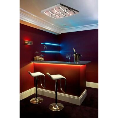 Naeve Manchester Silber LED-Deckenleuchte - Deckenleuchte Naeve Manchester Silber LED-Deckenleuchte - Deckenleuchte