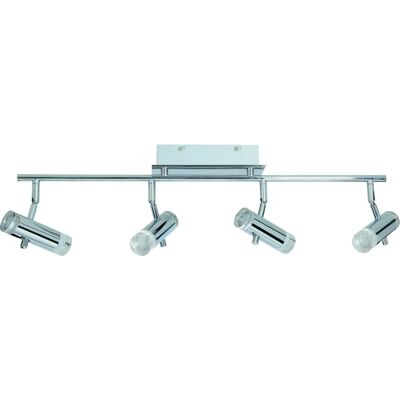 Näve Garda Deckenleuchte - 4-flammig, verstellbar, chrom, 18,5cm - Deckenlampe Näve Garda Deckenleuchte - 4-flammig, verstellbar, chrom, 18,5cm - Deckenlampe