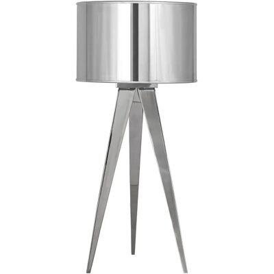 Lampe de table Naeve trépied chrome - Publicité Lampe de table Naeve trépied chrome - Publicité