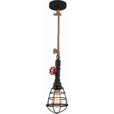 Naeve Model 6093021 Retro Pendant Light - E27, Adjustable Height Naeve Model 6093021 Retro Pendant Light - E27, Adjustable Height