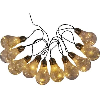 Naeve Solar-LED-Lichterkette - 3m, IP44, Warmweiß Naeve Solar-LED-Lichterkette - 3m, IP44, Warmweiß