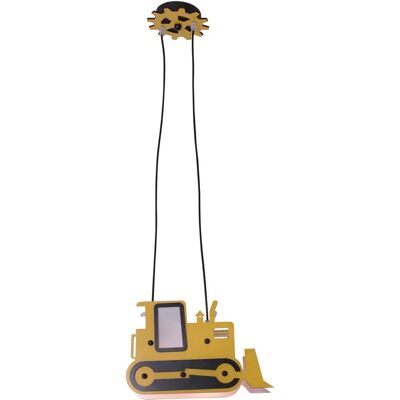 Näve - Carter - Bulldozer design - Wooden shade - Pendant lamp Näve - Carter - Bulldozer design - Wooden shade - Pendant lamp
