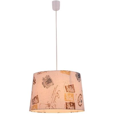 Näve Print Pendelleuchte - 40cm, Braun, Dimmbar Näve Print Pendelleuchte - 40cm, Braun, Dimmbar