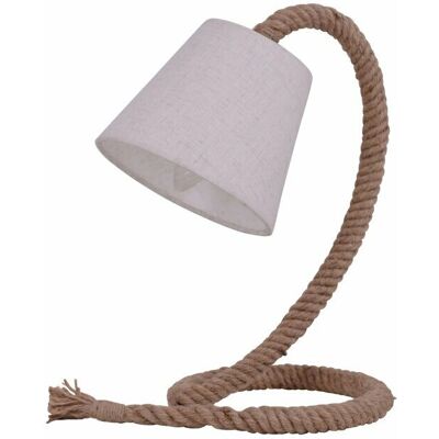 Näve 3164627 Jutowa Lampa na Stół - Lampka Stołowa Näve 3164627 Jutowa Lampa na Stół - Lampka Stołowa
