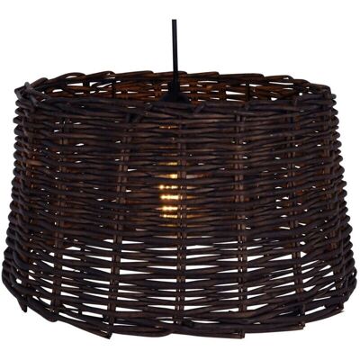 Näve NÄVE KORB Dark Brown Pendant Light Näve NÄVE KORB Dark Brown Pendant Light