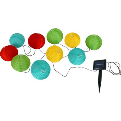Naeve Led Japanischer Ballon 10 Stück Solar Fairy Lights - Lichterkette Naeve Led Japanischer Ballon 10 Stück Solar Fairy Lights - Lichterkette