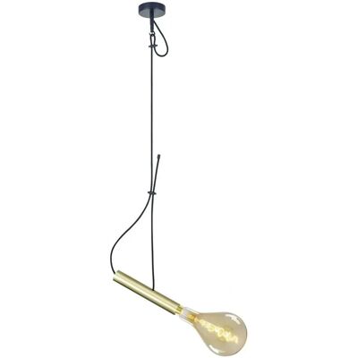 Naeve Metall Pendelleuchte - Corbatin - Messing - E27 - Modernes Design Naeve Metall Pendelleuchte - Corbatin - Messing - E27 - Modernes Design