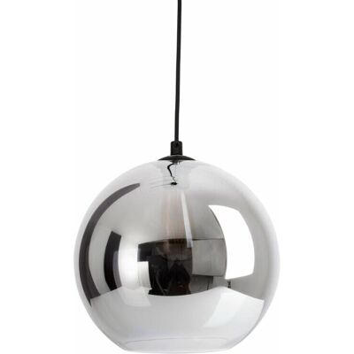 Suspension Vaso de Näve - 25cm, Gris, 125cm, E27, Intérieur - Publicité Suspension Vaso de Näve - 25cm, Gris, 125cm, E27, Intérieur - Publicité