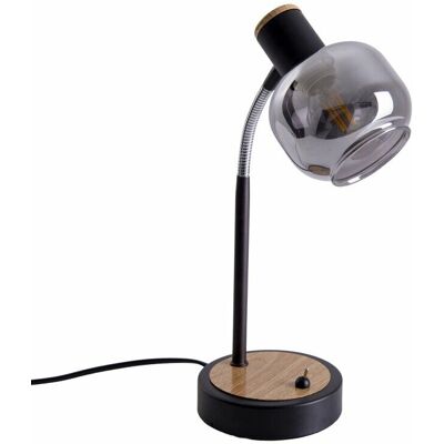 Lampa biurkowa Naeve Fumoso - Metal Szkło E14 Nie Dimmable Lampa biurkowa Naeve Fumoso - Metal Szkło E14 Nie Dimmable