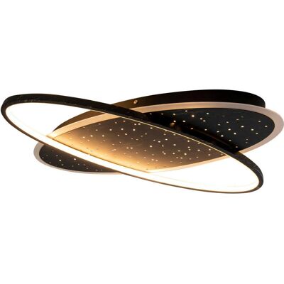 Naeve Modèle 1365422 Lampe Plafond Noir-Or - Plafond LED - Publicité Naeve Modèle 1365422 Lampe Plafond Noir-Or - Plafond LED - Publicité