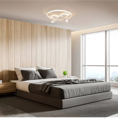 Naeve Ronda Lampe Plafond LED - Luminaire 40cm - Publicité Naeve Ronda Lampe Plafond LED - Luminaire 40cm - Publicité