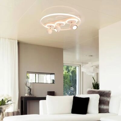 Naeve Ronda 3 Spots LED Plafond - 50cm Ø - Publicité Naeve Ronda 3 Spots LED Plafond - 50cm Ø - Publicité