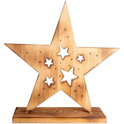 NÄVE LED Stern Dekoration - 49cm Außen Weihnachtsdeko NÄVE LED Stern Dekoration - 49cm Außen Weihnachtsdeko