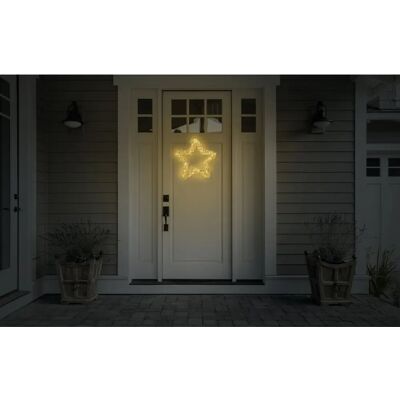 NÄVE LED Deko Stern - Dekoratives Leuchtobjekt, Gold, 50cm, Innen NÄVE LED Deko Stern - Dekoratives Leuchtobjekt, Gold, 50cm, Innen