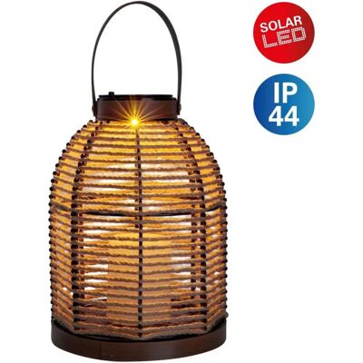 Näve Korbinian Solar Lantern with 1 Flame - Outdoor Lighting Näve Korbinian Solar Lantern with 1 Flame - Outdoor Lighting