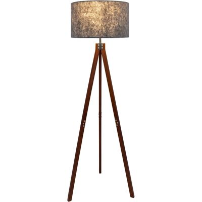NÄVE Stehlampe FILCO - Braun/Grau - 147cm - Skandinavischer Stil NÄVE Stehlampe FILCO - Braun/Grau - 147cm - Skandinavischer Stil