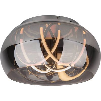 NÄVE LED Ceiling Light - Metal Glass Dimmable IP20 Indoor NÄVE LED Ceiling Light - Metal Glass Dimmable IP20 Indoor