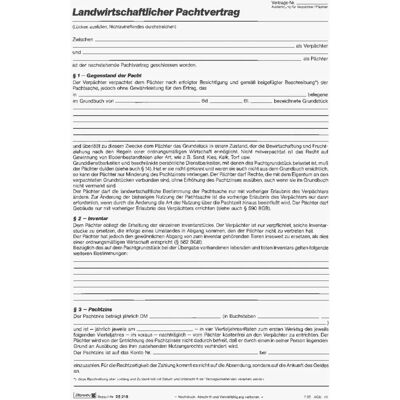Baier 1025215 - Contrat de location - A4, 4 pages Baier 1025215 - Contrat de location - A4, 4 pages