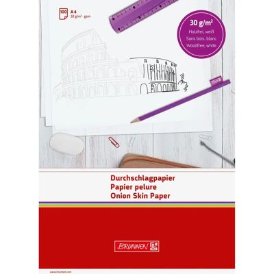 Brunnen A4 Copy Paper - 30 g/m² - Pack of 100 sheets Brunnen A4 Copy Paper - 30 g/m² - Pack of 100 sheets