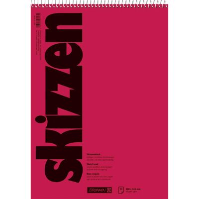 Brunnen 24x34cm Spiral Sketchbook - Sketchbook Brunnen 24x34cm Spiral Sketchbook - Sketchbook