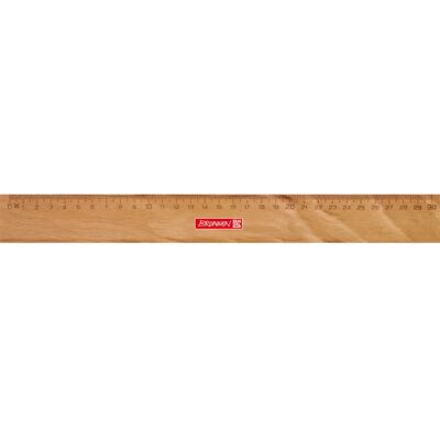 Règle de bureau en bois Brunnen 30cm - Règle Règle de bureau en bois Brunnen 30cm - Règle