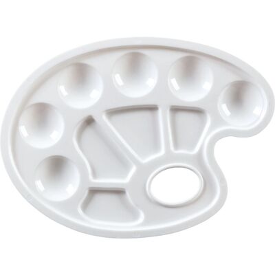 Brunnen 10-48 Paletta di miscelazione riutilizzabile per colori a base d'acqua - Accessori per pittura Brunnen 10-48 Paletta di miscelazione riutilizzabile per colori a base d'acqua - Accessori per pittura