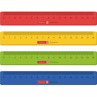 Brunnen 771 16 Règle - Desk ruler - Publicité Brunnen 771 16 Règle - Desk ruler - Publicité