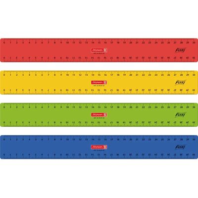 Brunnen 871 30 Règle de Bureau Flexible et Colorée - Règle de Bureau Brunnen 871 30 Règle de Bureau Flexible et Colorée - Règle de Bureau