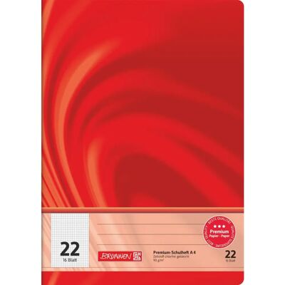 Brunnen Premium Schulheft Vivendi A4 Lineatur 22 - Schulheft Brunnen Premium Schulheft Vivendi A4 Lineatur 22 - Schulheft