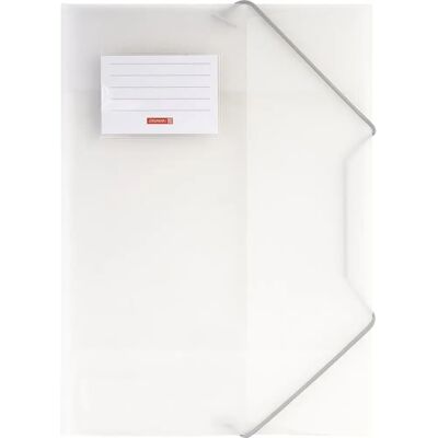 Brunnen Model 104160400 White Folder with 3 Flaps - Folder Brunnen Model 104160400 White Folder with 3 Flaps - Folder